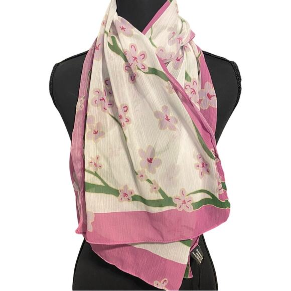 Washington DC Cherry Blossom Festival scarf Gallery collection NWT - Picture 3 of 7